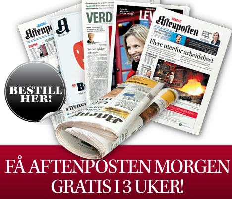 Få Aftenposten morgen GRATIS i 3 uker!